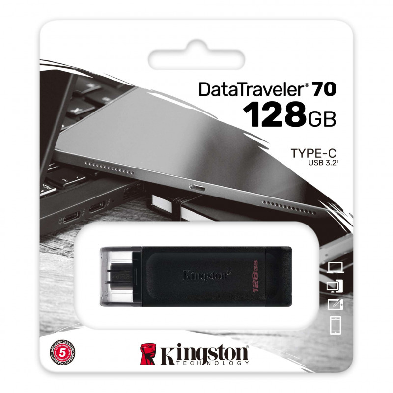 Kingston DataTraveler 70 USB-C 3.2 128GB