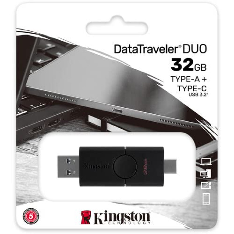 Kingston DataTraveler Duo 32GB USB 3.2 OTG USB-C