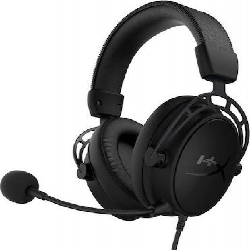 HyperX - Cloud Alpha S Wired 7.1 Surround Sound Gaming Headset for PC with Chat Mixer and Adjustable Bass