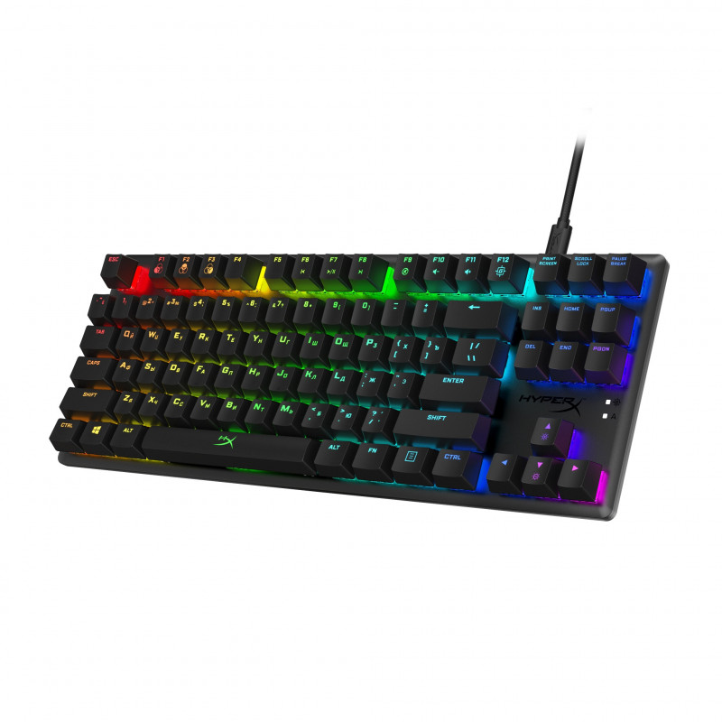 HyperX Alloy Origins Core Tenkeyless Mechanical Gaming Keyboard HyperX Red HX-KB7RDX-US - 740617288483