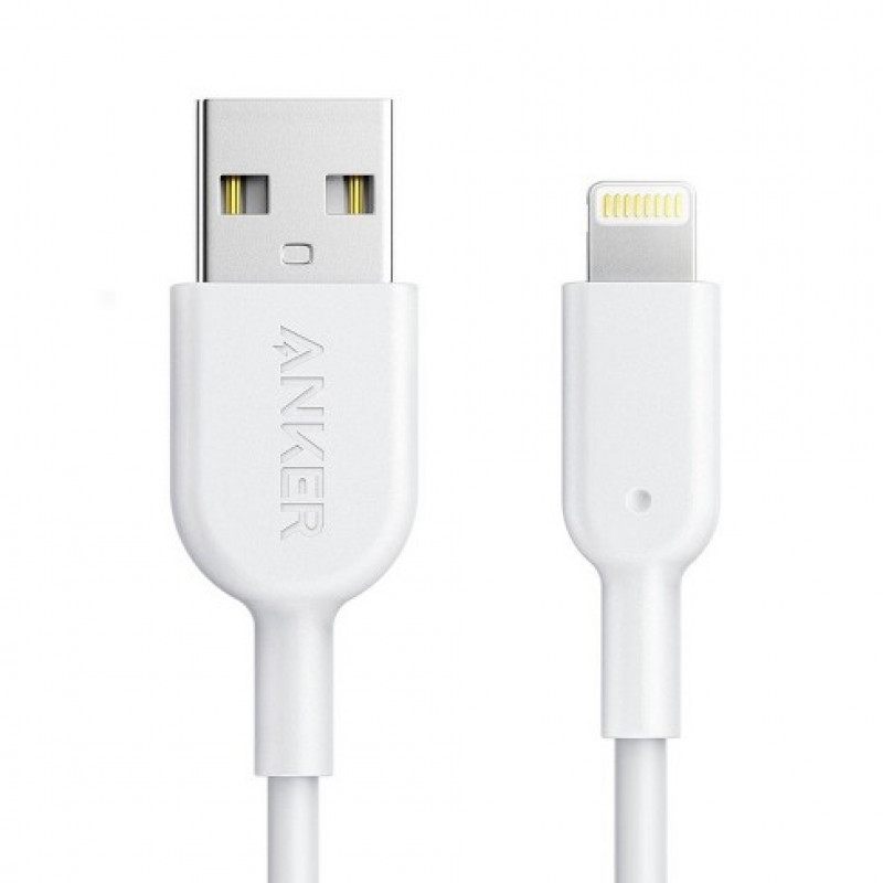 Anker PowerLine Lightning Cable (6ft), Apple MFi Certified High-Speed Charging Cord Durable for iPhone XS / XS Max / XR / X / 8 / 8 Plus / 7 / 7 Plus, and More - 18 Months Local Warranty