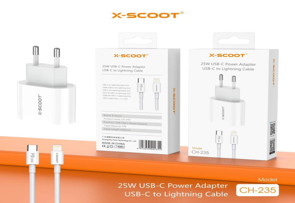 X-SCOOT CH-235 Fast Charger 25W 6923053002354
