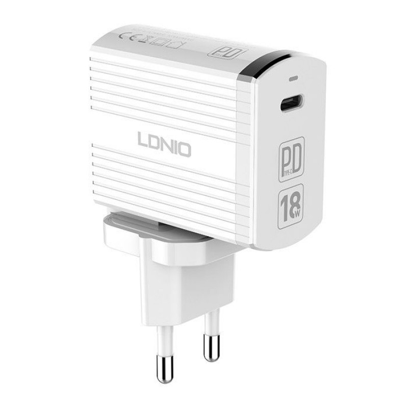 LDNIO Type-C PD 18W Fast Charger with Cable