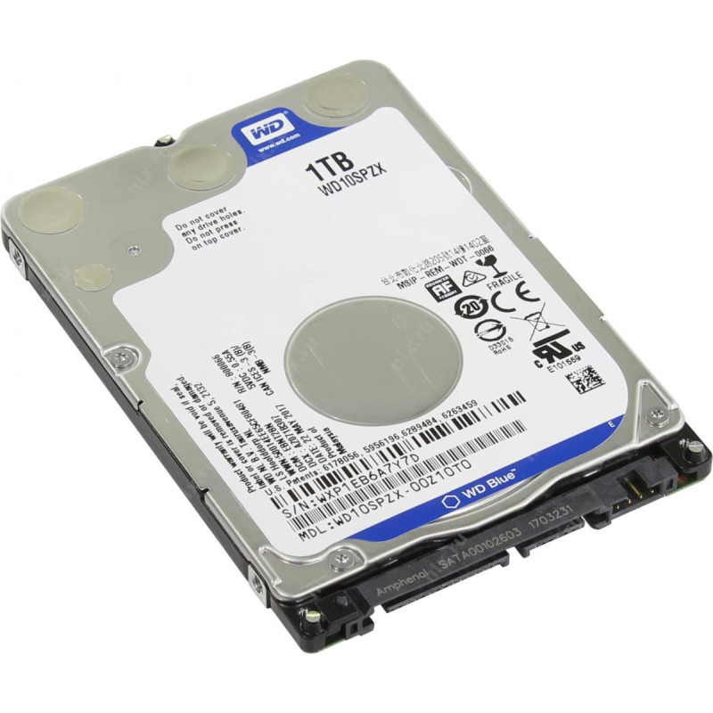 WESTERN DIGITAL LAPTOP HARD DRIVE 1TB