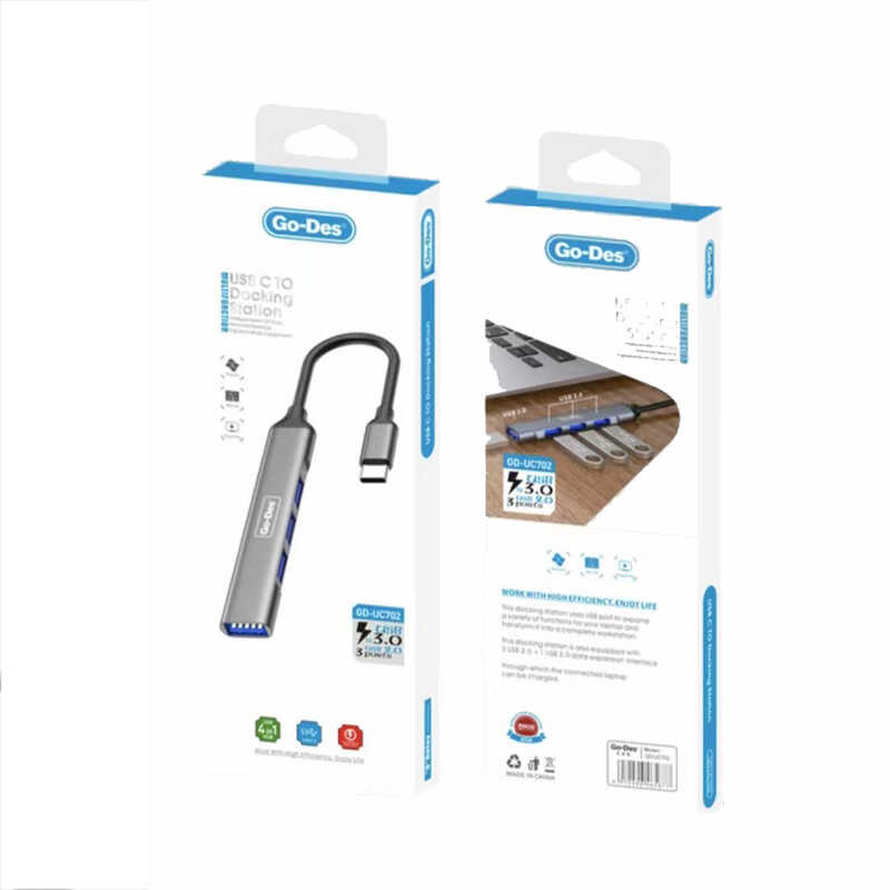 Go Des GD-UC702 Type-C to USB 3.0 Dönüştürücü ResimleriGo Des GD-UC702 Type-C to USB 3.0 Dönüştürücü Resimleri Go Des GD-UC702 Type-C to USB 3.0 Dönüştürücü