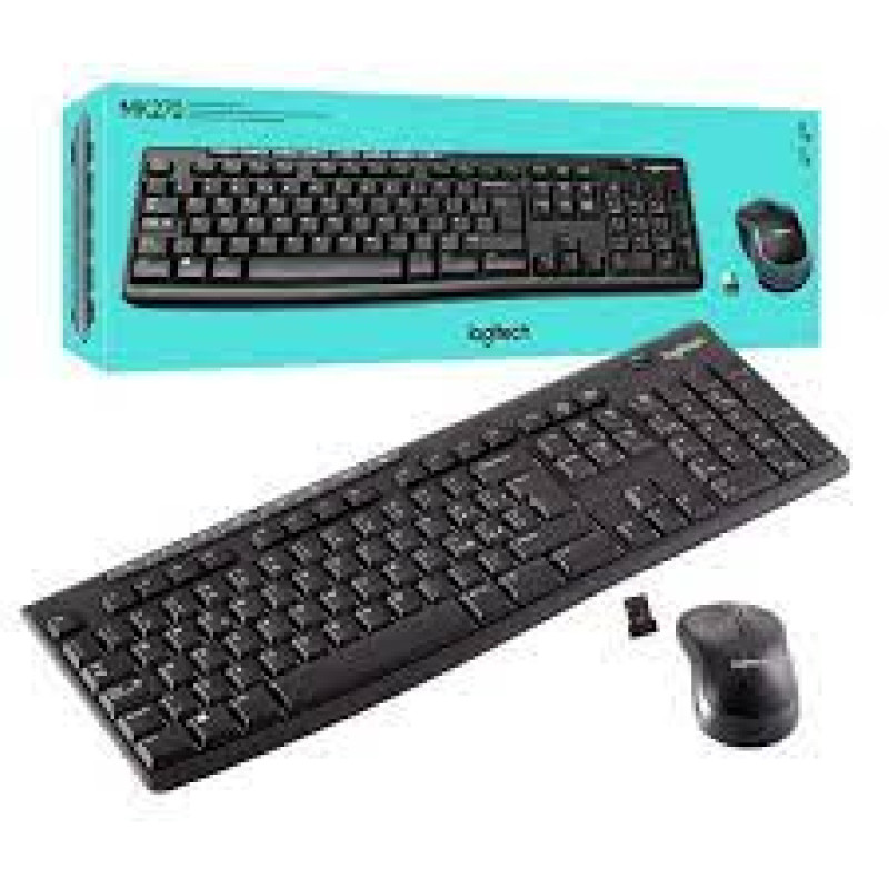 MK270 Wireless Keyboard and Mouse Combo