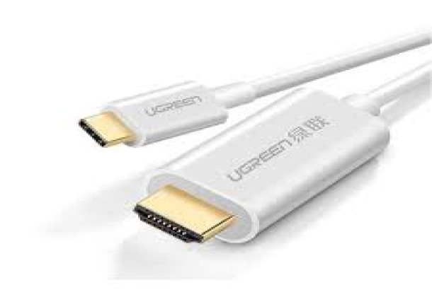 UGREEN MM121 (30841) USB Type C to HDMI Cable Male to Male ABS Case 1.5m (Gray)