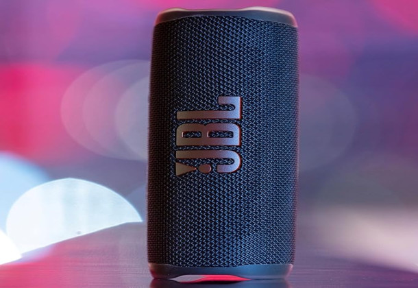JBL Flip 6 Portable IP67 Waterproof Bluetooth Speaker - Black - Up to 12 hours of playtime
