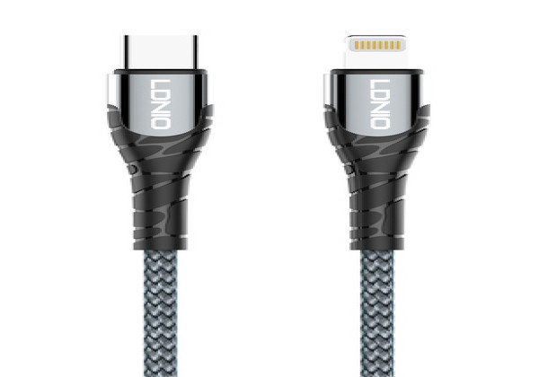 LDNIO LC111 1m 30W Type-C to Lightning Cable (3 PCS) - Gray