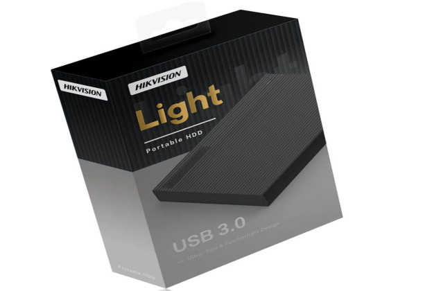 HIKVISION Light 2TB HS-EHDD-T30 External Hard Disk Drive