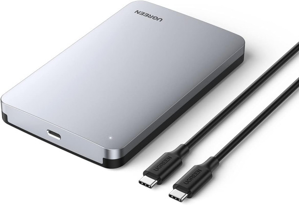 Ugreen USB-C 3.1 Gen2 2.5 Inch Hard Drive Enclosure (70499) 6957303874996
