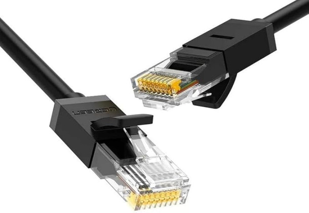 UGREEN 20170 Cat 6 U/UTP Lan Cable 50m (Black) 6957303821709