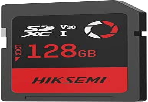 Hiksemi SDXC E30 Class 10 128GB Capture SD Memory Card 6976695090890