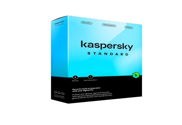 Kaspersky Standard 5 Devices, 1 Year Box w/o CD