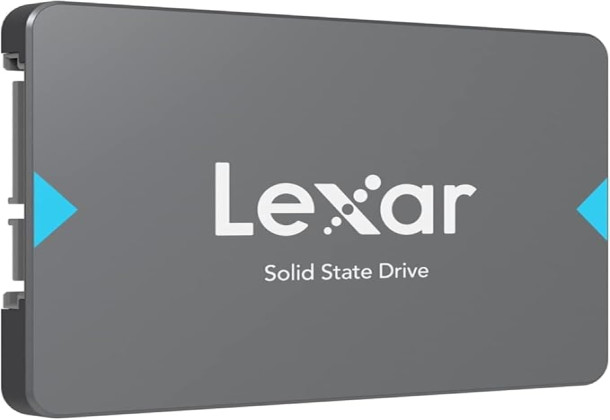 Lexar NQ100 256GB 2.5" SATA III SSD – Up to 550MB/s Read Speed, Internal Solid State Drive for Laptop & Desktop
