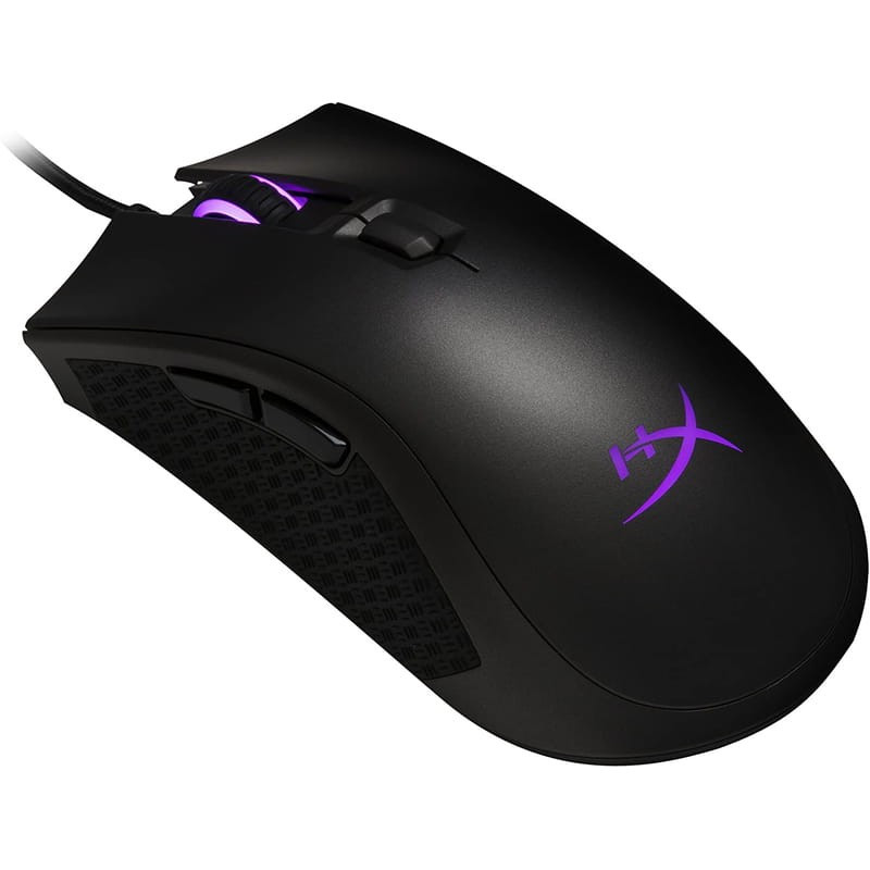 HyperX Pulsefire FPS Pro - Software Controlled Gaming Mouse with RGB Light Effects and Macro Customization - 6 Programmable Buttons - HX-MC003B