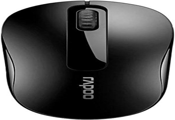 Rapoo M10 Plus Wireless Optical Mouse, Black 13354