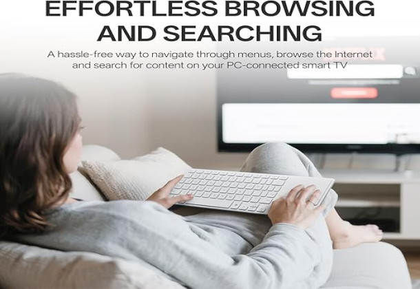 Rapoo E900T Portable Wireless Keyboard with Touchpad, white 13223