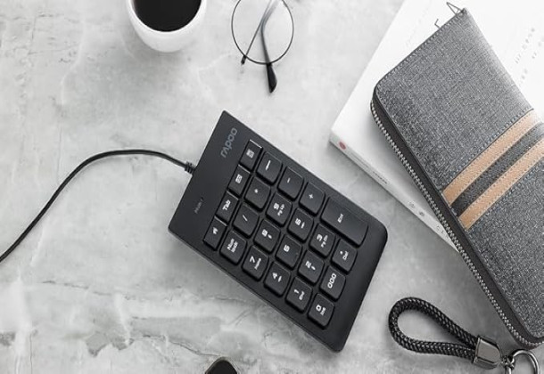 Rapoo K10 Numeric Keyboard, Black 19909